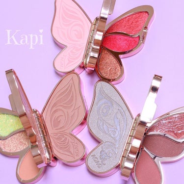 KAPI on LIPS 「◆AGAGバタフライアイシャドウパレット01チョコレート02ロ..」（5枚目）