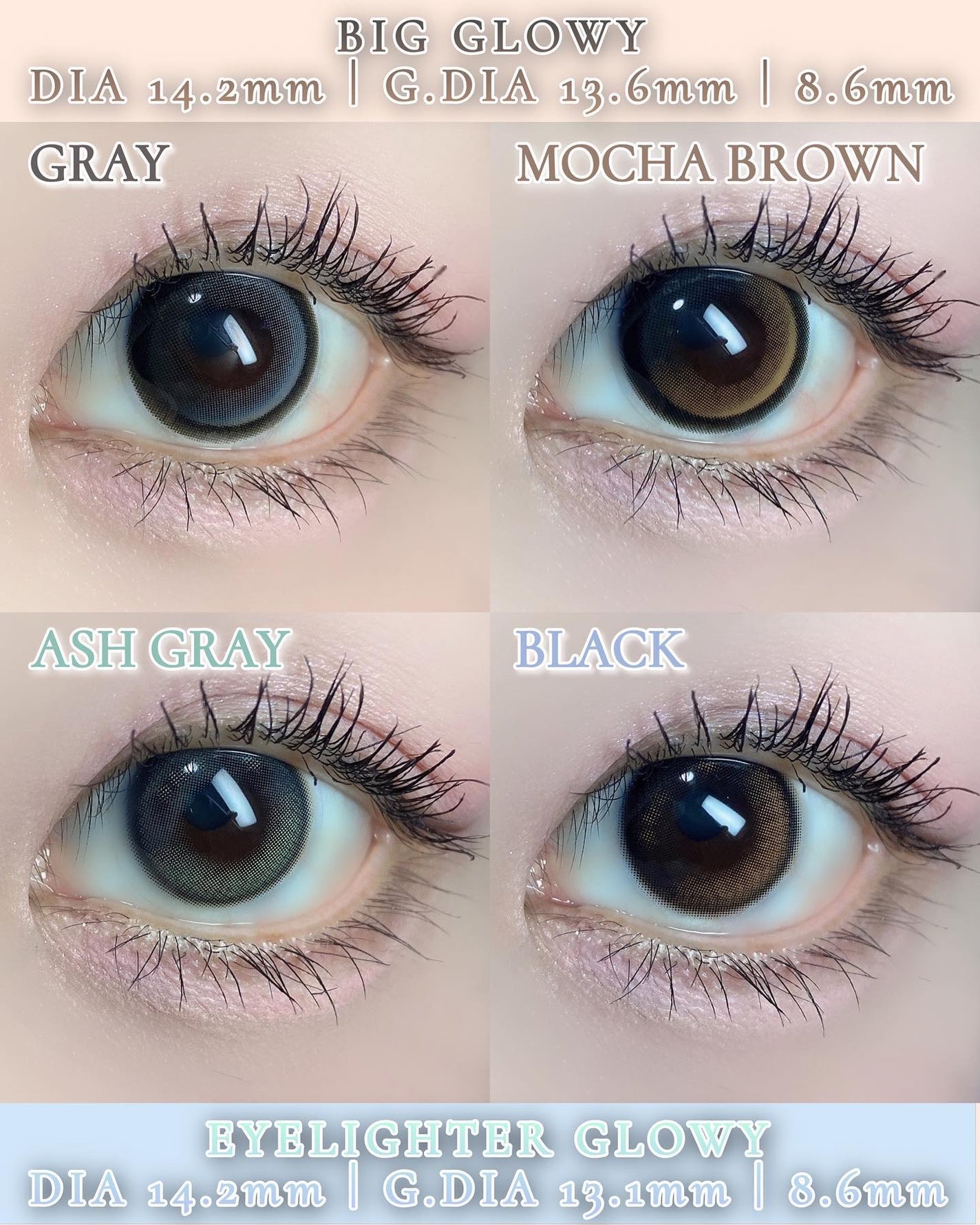 Glowy 1day/OLENS/ワンデー(1DAY)カラコンを使ったクチコミ(4枚目)