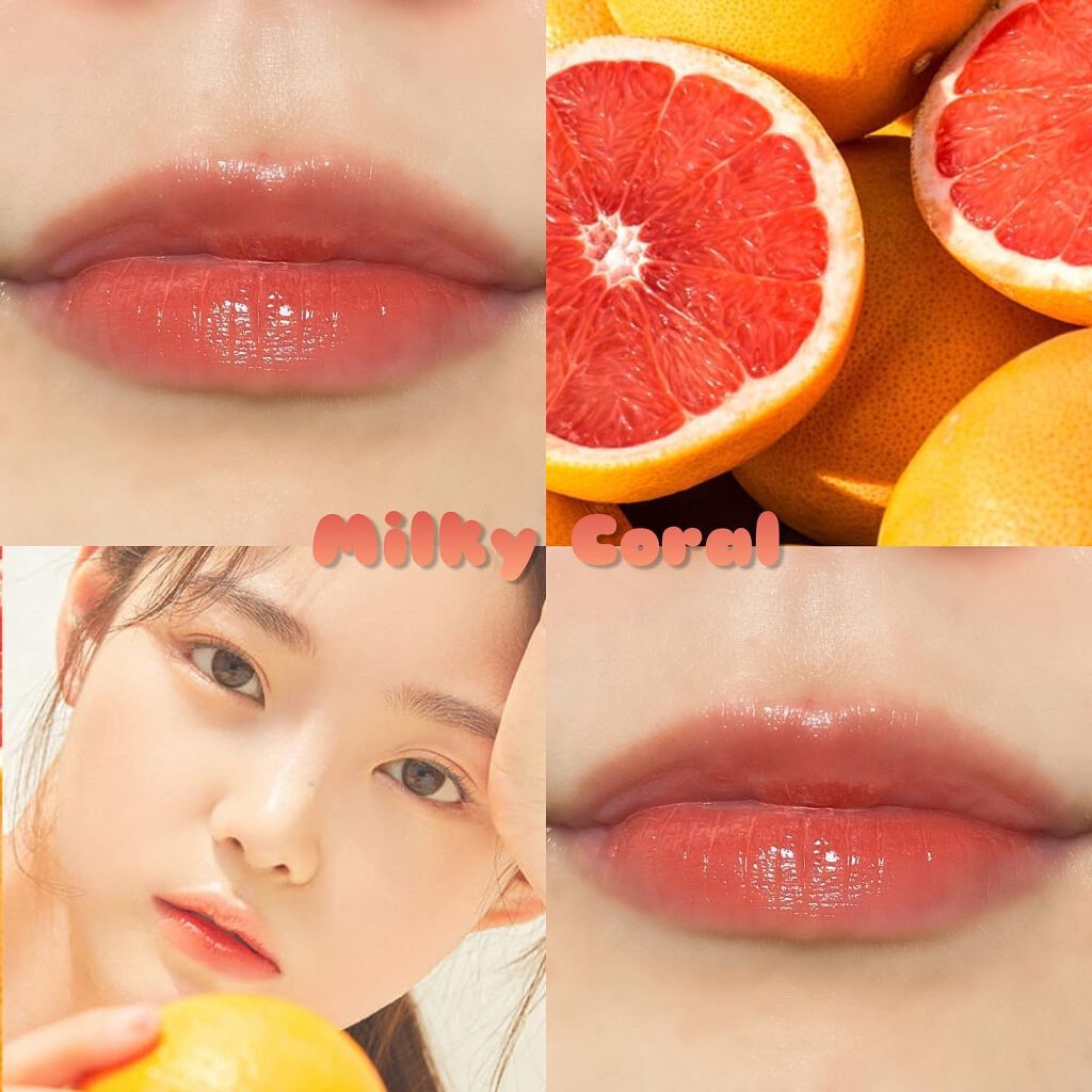 ヌードグロスティント/dasique/リップティントを使ったクチコミ（3枚目）