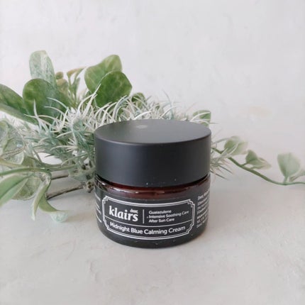 ミッドナイトブルーカーミングクリーム/Klairs/フェイスクリームを使ったクチコミ(1枚目)