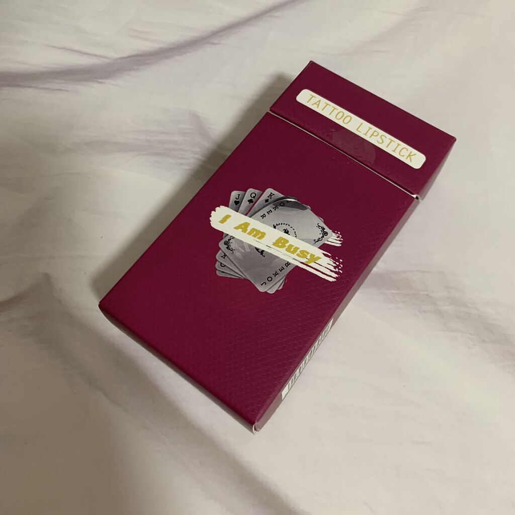 シガレット リキッドティント ianbusy/FOMOMY/リップティントを使ったクチコミ（1枚目）