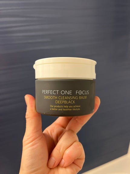 パーフェクトワンフォーカス スムースクレンジングバーム ディープブラック/PERFECT ONE FOCUS/クレンジングバームを使ったクチコミ(1枚目)