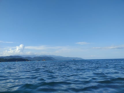 tai on LIPS 「海綺麗だったよー無印の日焼け止め良かった敏感肌の使ったわー..」(1枚目)