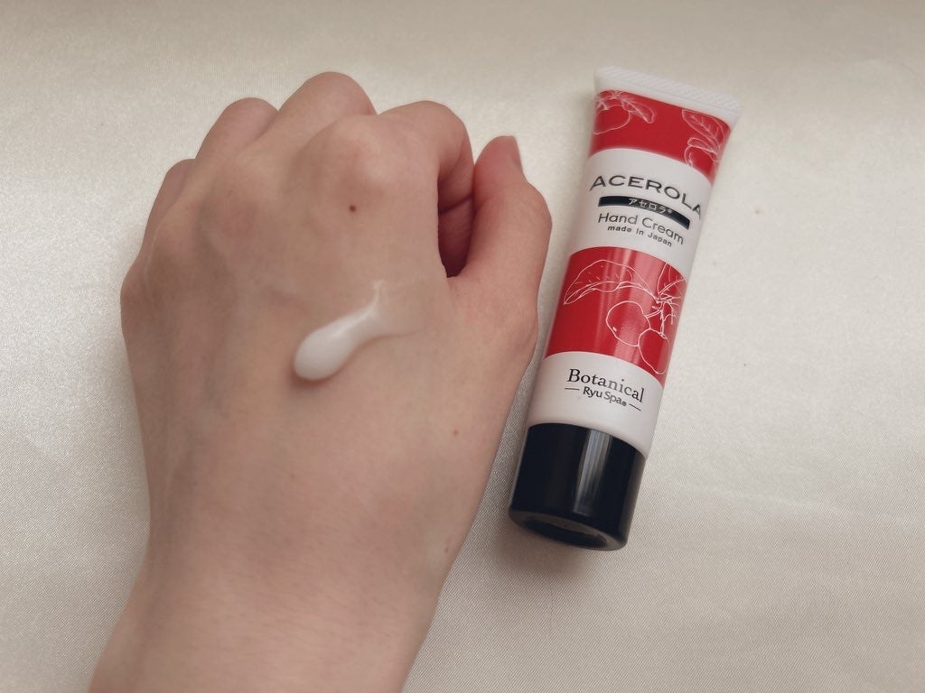 Botanical ネイル&ハンドクリーム アセロラ/Ryu Spa/ハンドクリームを使ったクチコミ(1枚目)