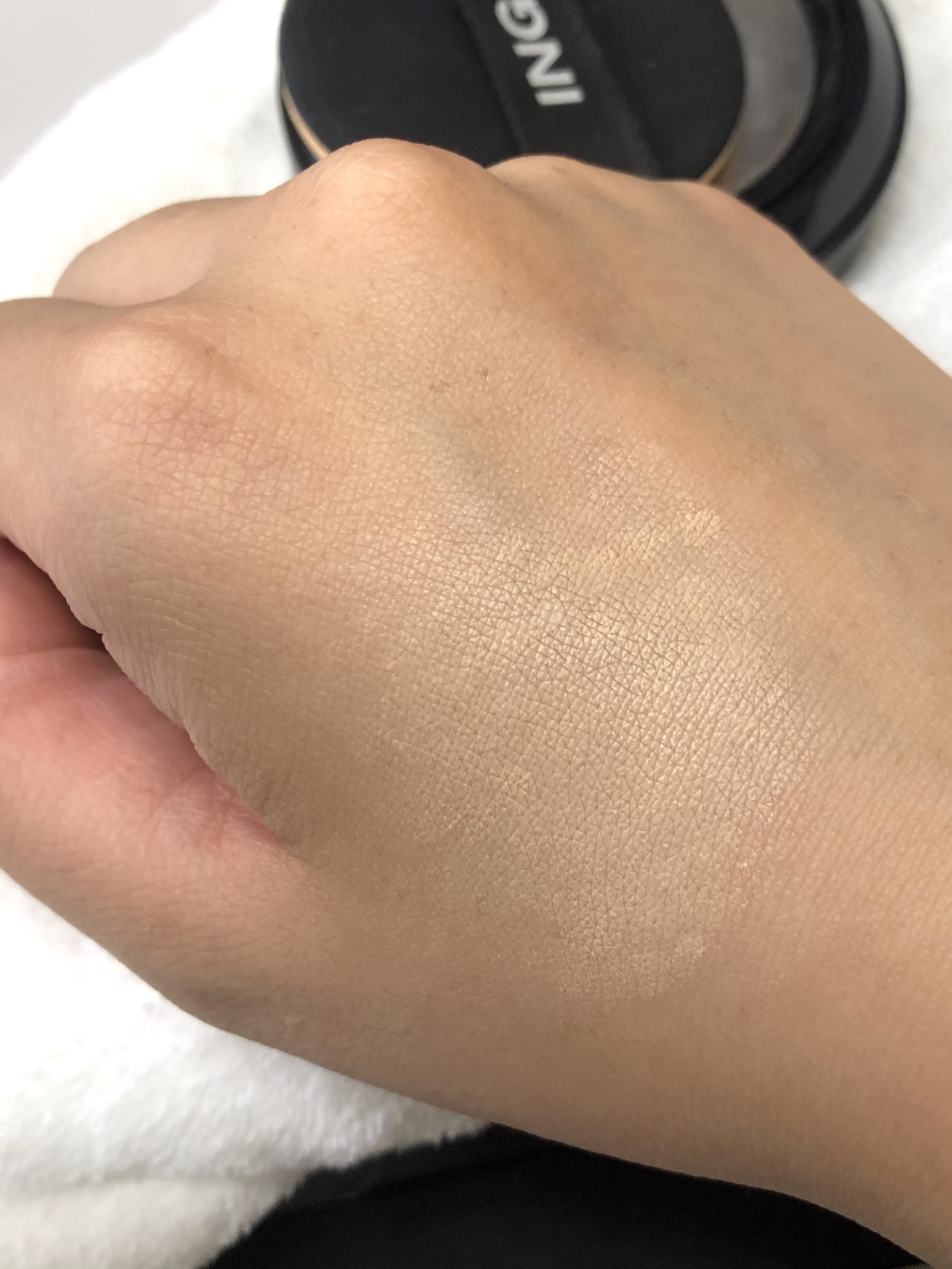 タトゥークッションファンデーション N19 ライトバニラ/INGA/クッションファンデーションを使ったクチコミ（3枚目）