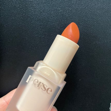 ベルベットフィックスリップバーム/perse/リップバームを使ったクチコミ(1枚目)