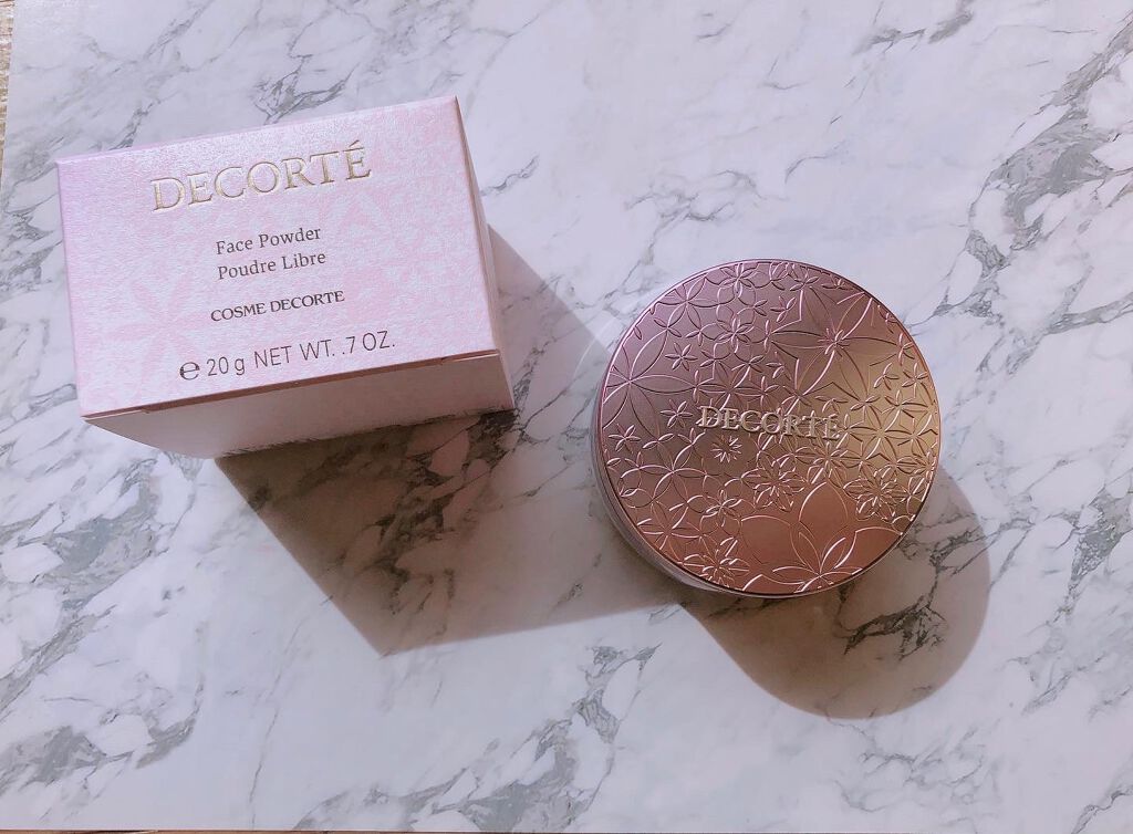 フェイスパウダー 108 before evening/DECORTÉ/ルースパウダーを使ったクチコミ（1枚目）
