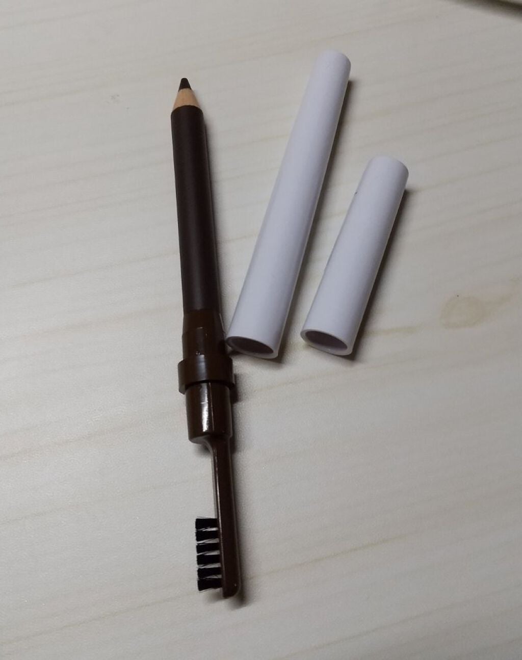 まゆずみ ブラシ付/ちふれ/アイブロウペンシルを使ったクチコミ(3枚目)