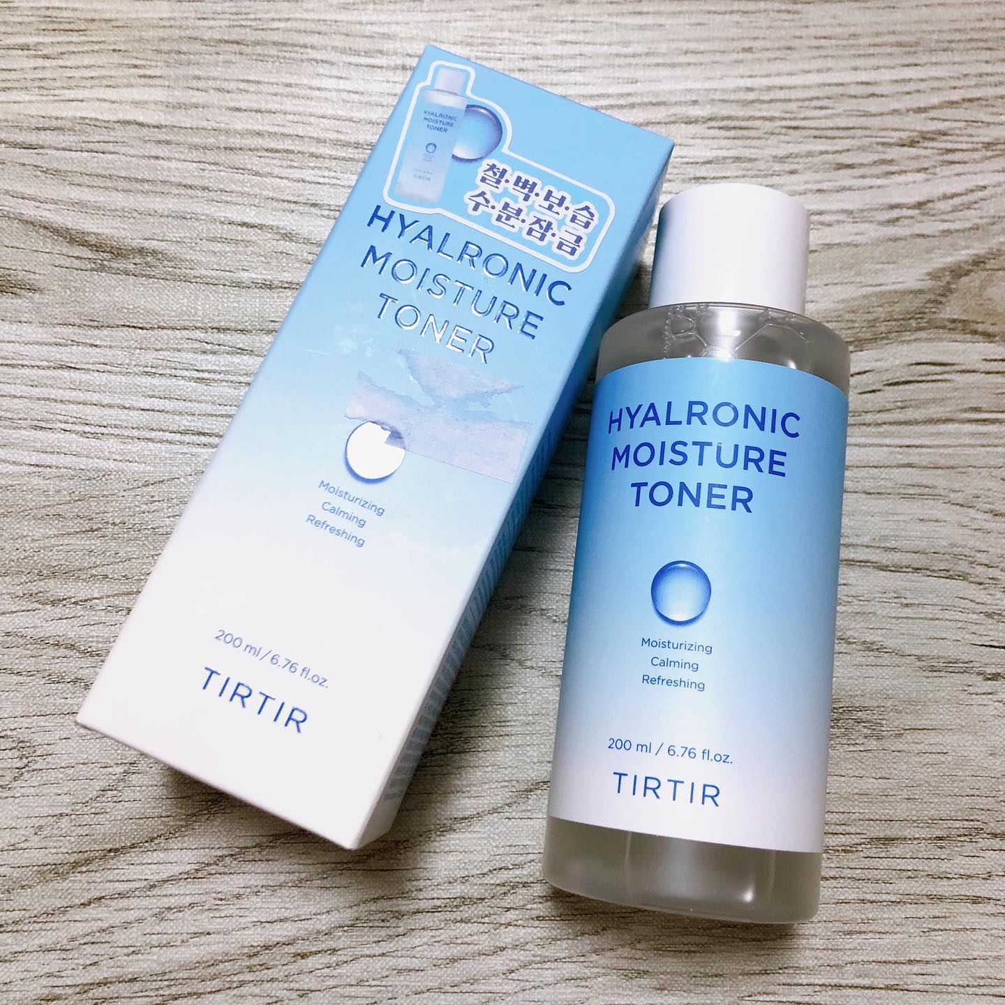 TIRTIR(ティルティル) ヒアルロンモイスチャートナーのクチコミ「期限が近くて開封！
TIRTIRの保湿系トナー。

ティルティルヒアルロンモイスチャートナー
.....」（1枚目）