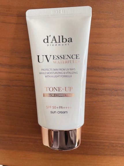 ウォータフルトーンアップサンクリーム/ダルバ/日焼け止めクリームを使ったクチコミ(1枚目)
