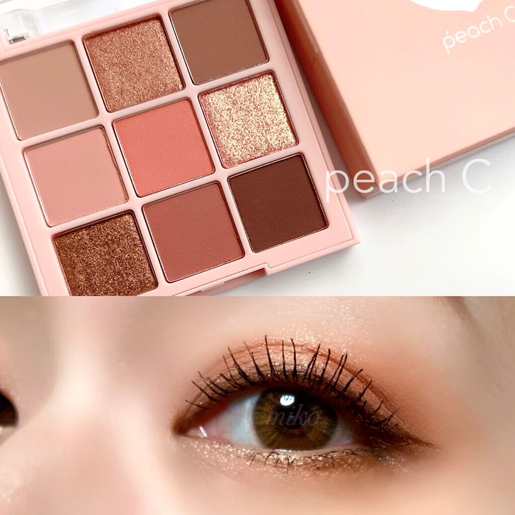 ソフト ムード アイシャドウ パレット/Peach C/アイシャドウパレットを使ったクチコミ(1枚目)