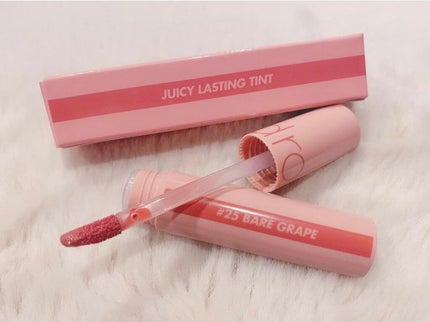 ジューシーラスティングティント/rom&nd/リップティントを使ったクチコミ(1枚目)