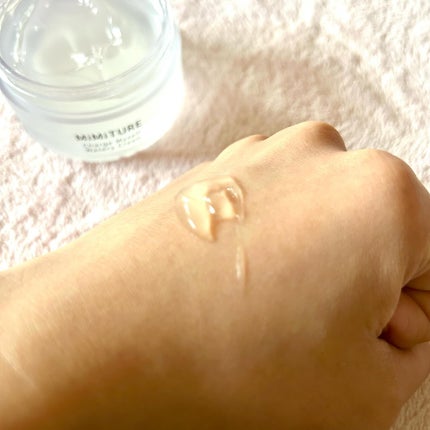 ミミチュール チャージマイセルフウォータリークリーム/クラブ/フェイスクリームを使ったクチコミ(7枚目)