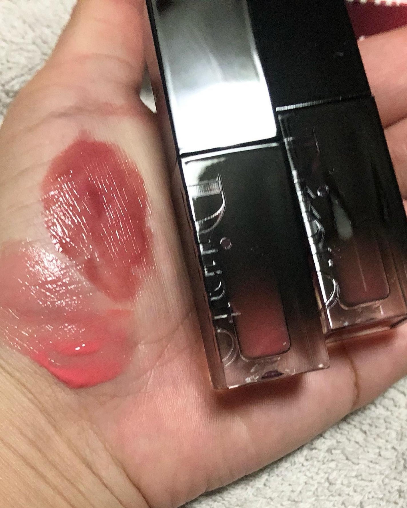 ブラーグロイリップティント/Dinto/リップティントを使ったクチコミ(1枚目)