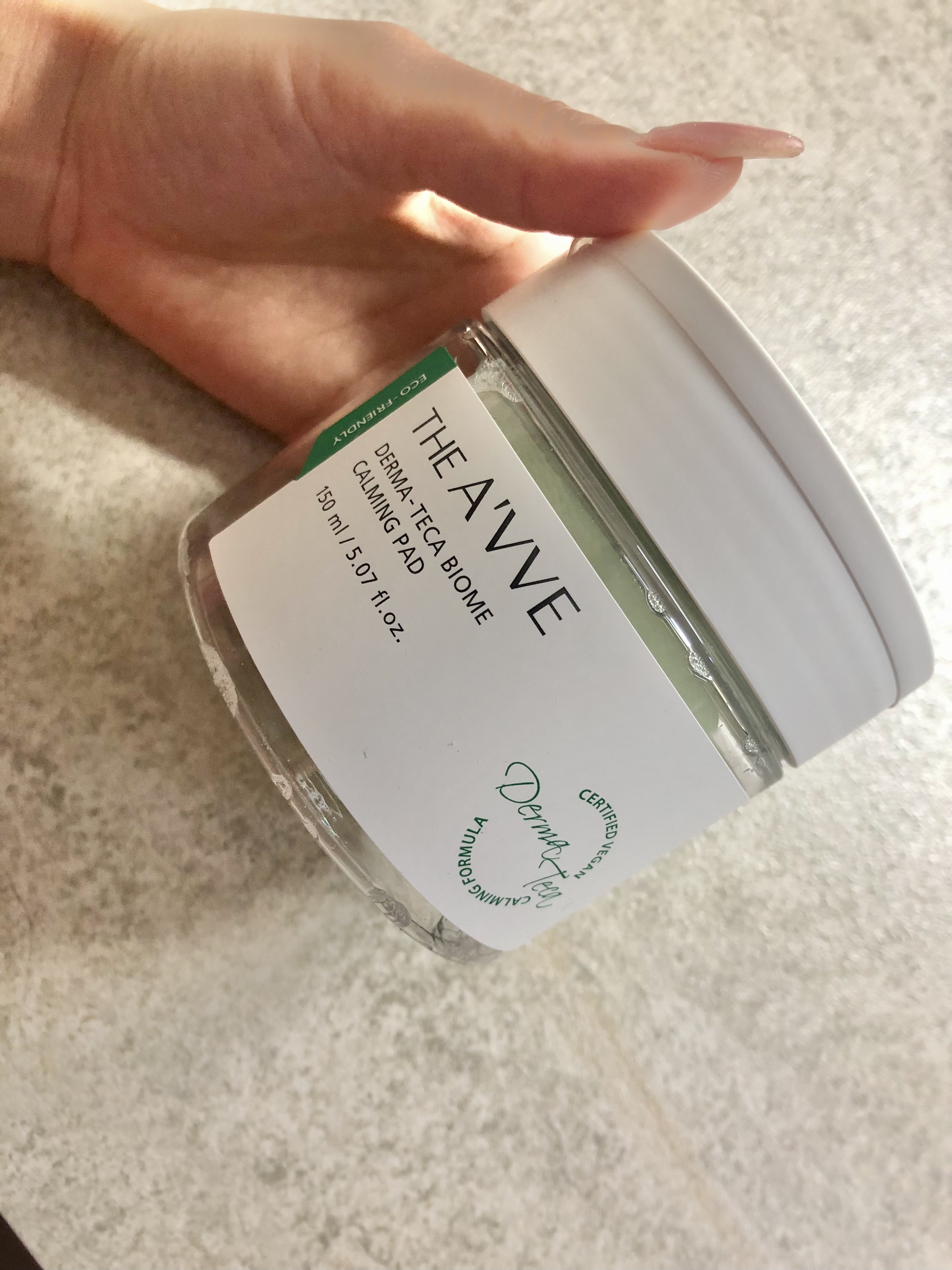 ダーマテカバイオームカーミングパッド/THE A'VVE/トナーパッドを使ったクチコミ（2枚目）