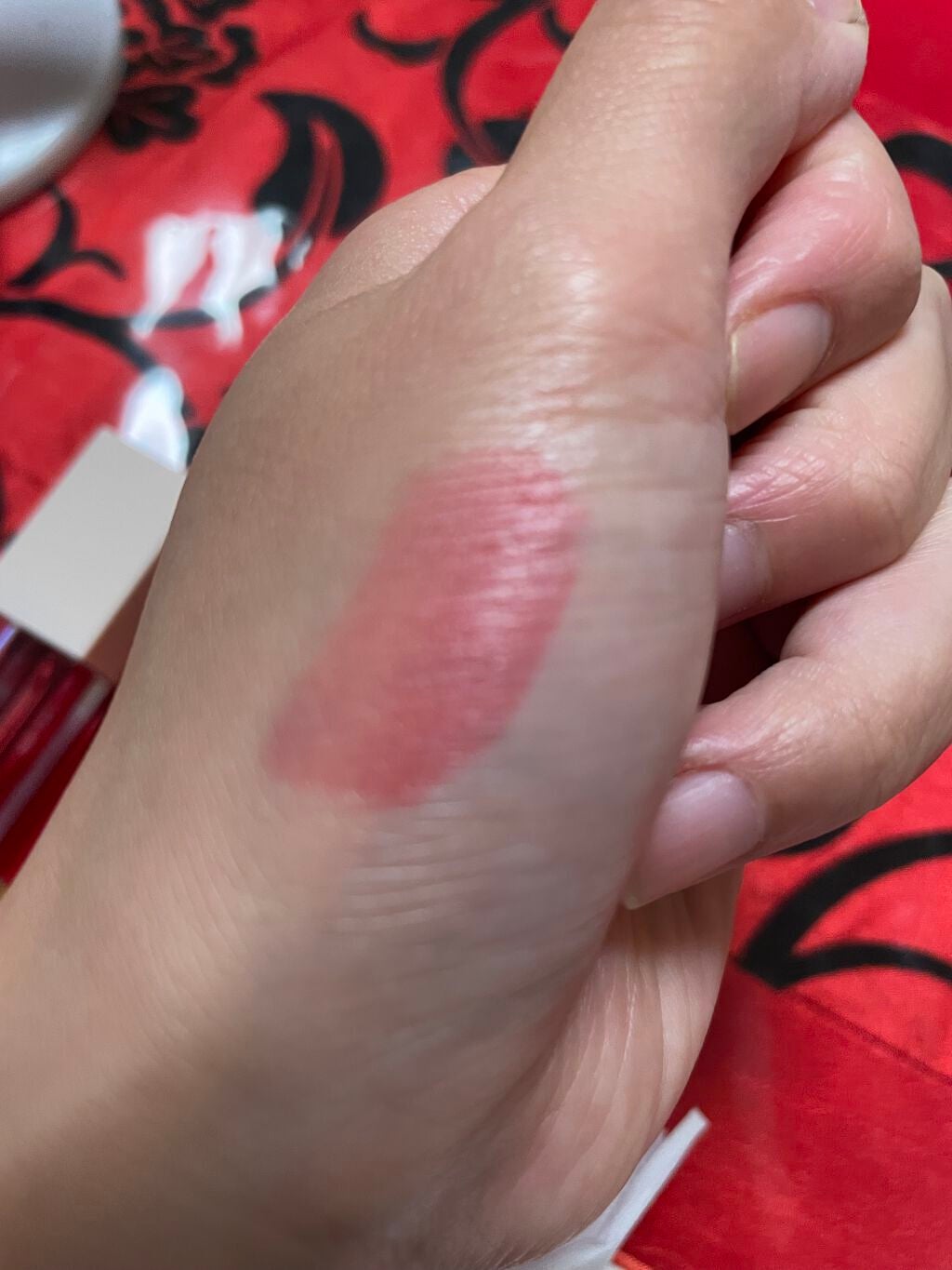 ウォーターグロスティント/dasique/リップティントを使ったクチコミ(3枚目)