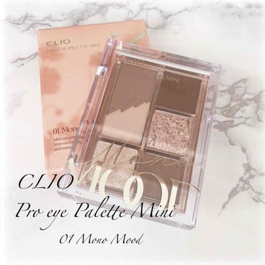 ˗ˋˏ  CLIO   ˎˊ˗

Pro eye Palette Mini
01 Mono Mood

アイブロウやノーズシャドウ、
アイメイクとしても使用出来る
優秀なミニパレットはマットラメと共
に