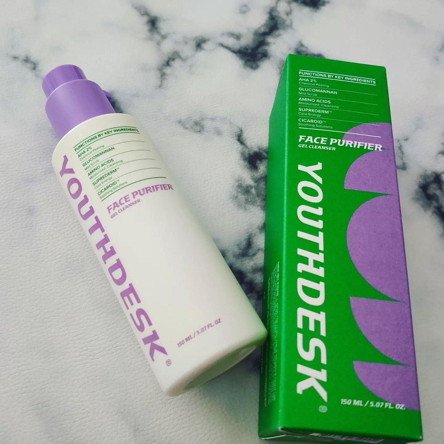 フェースピュリファイアジェルクレンザー/YOUTHDESK/クレンジングジェルを使ったクチコミ(1枚目)