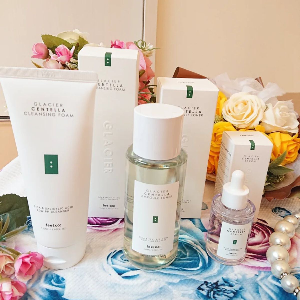 GLACIER CENTELLA SERUM /feelxo/美容液を使ったクチコミ(1枚目)