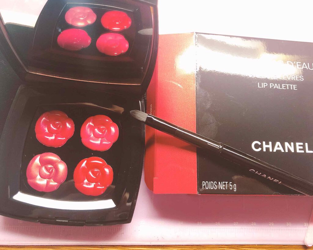 カメリア ドー/CHANEL/口紅を使ったクチコミ（1枚目）