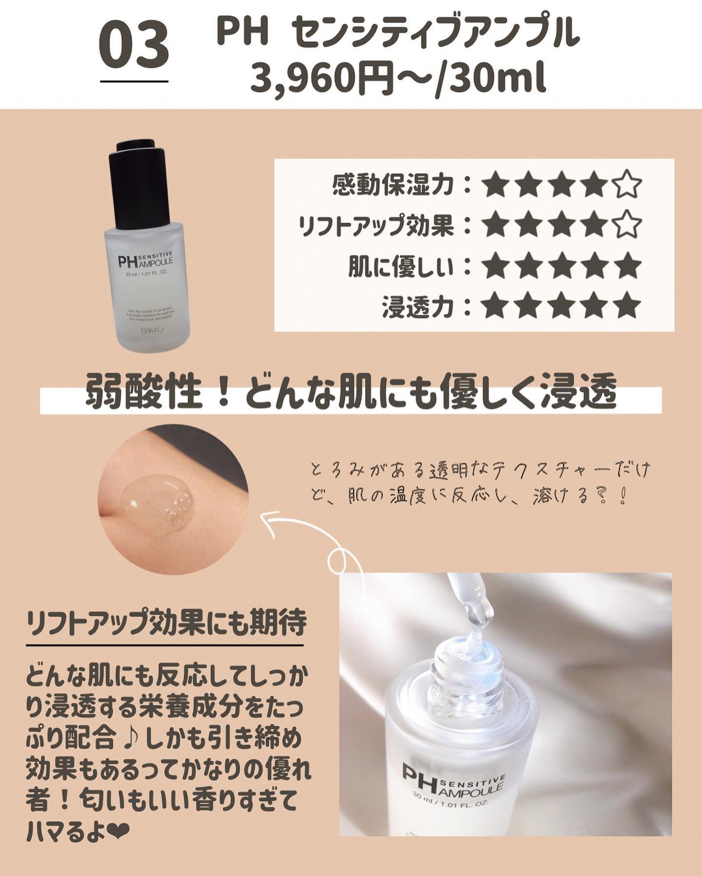 らな ♡ 韓国スキンケア / 韓国コスメ on LIPS 「【リピしたい!とっておきの美容液ベスト4🪞🤍】本日も、投稿..」(4枚目)