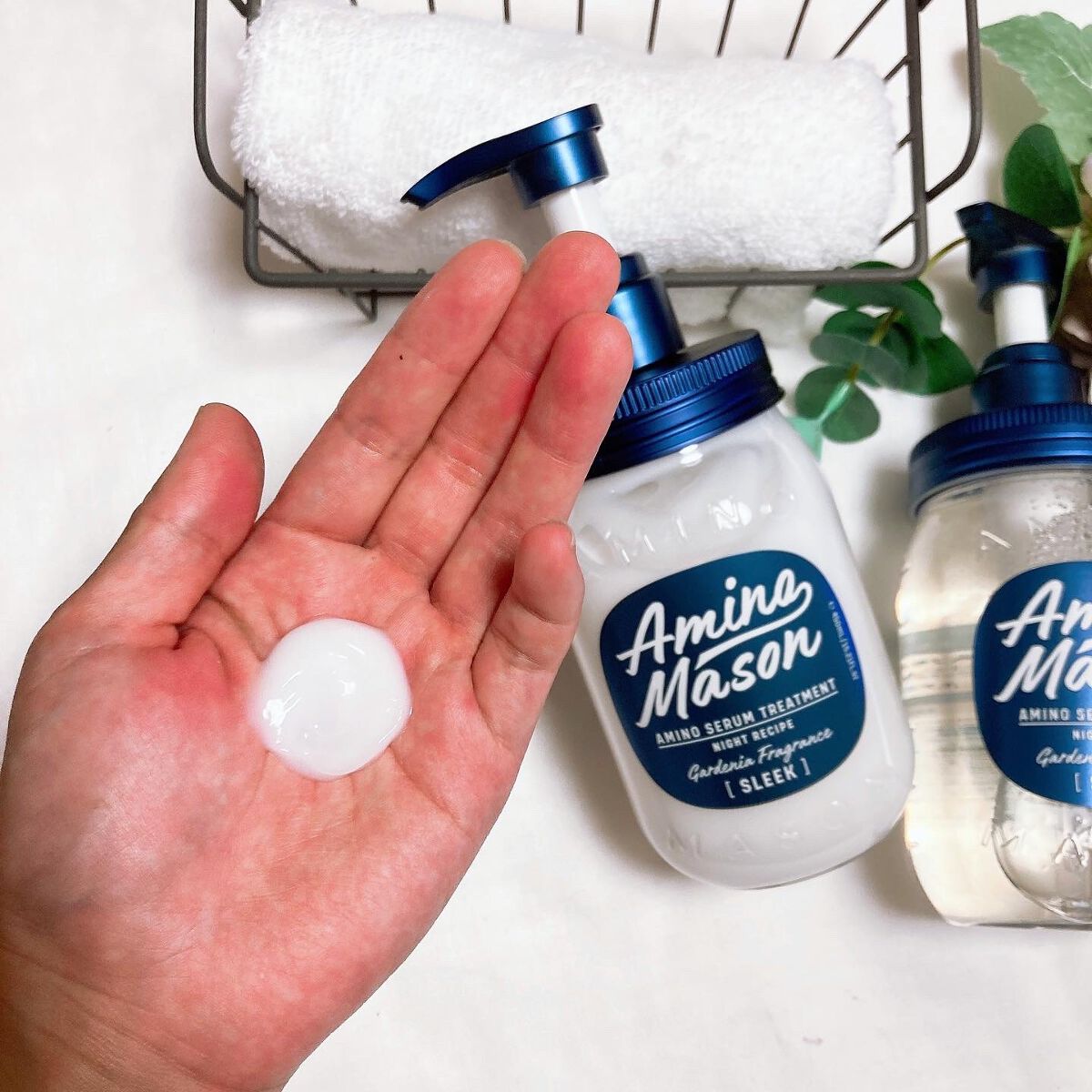 スリーク アミノセラム シャンプー/ヘアトリートメント/アミノメイソン/シャンプー・コンディショナーを使ったクチコミ(4枚目)