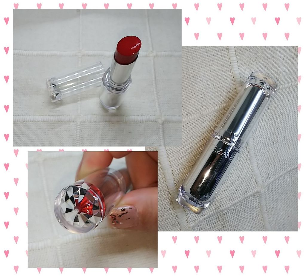 ラスティンググロスリップ/CEZANNE/口紅を使ったクチコミ（1枚目）