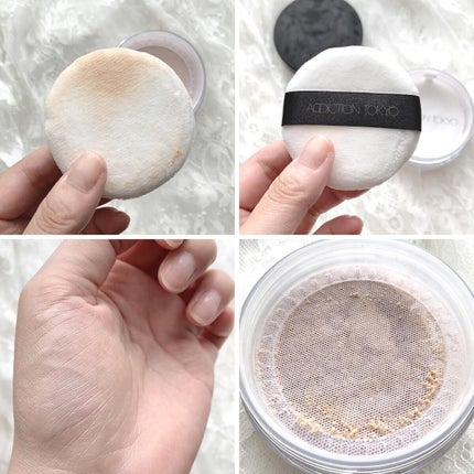 インビジブル エッセンス ルースパウダー グロウ/ADDICTION/ルースパウダーを使ったクチコミ(4枚目)