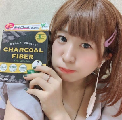 CHARCOAL FIBER/ピルボックス/ドリンクを使ったクチコミ(4枚目)