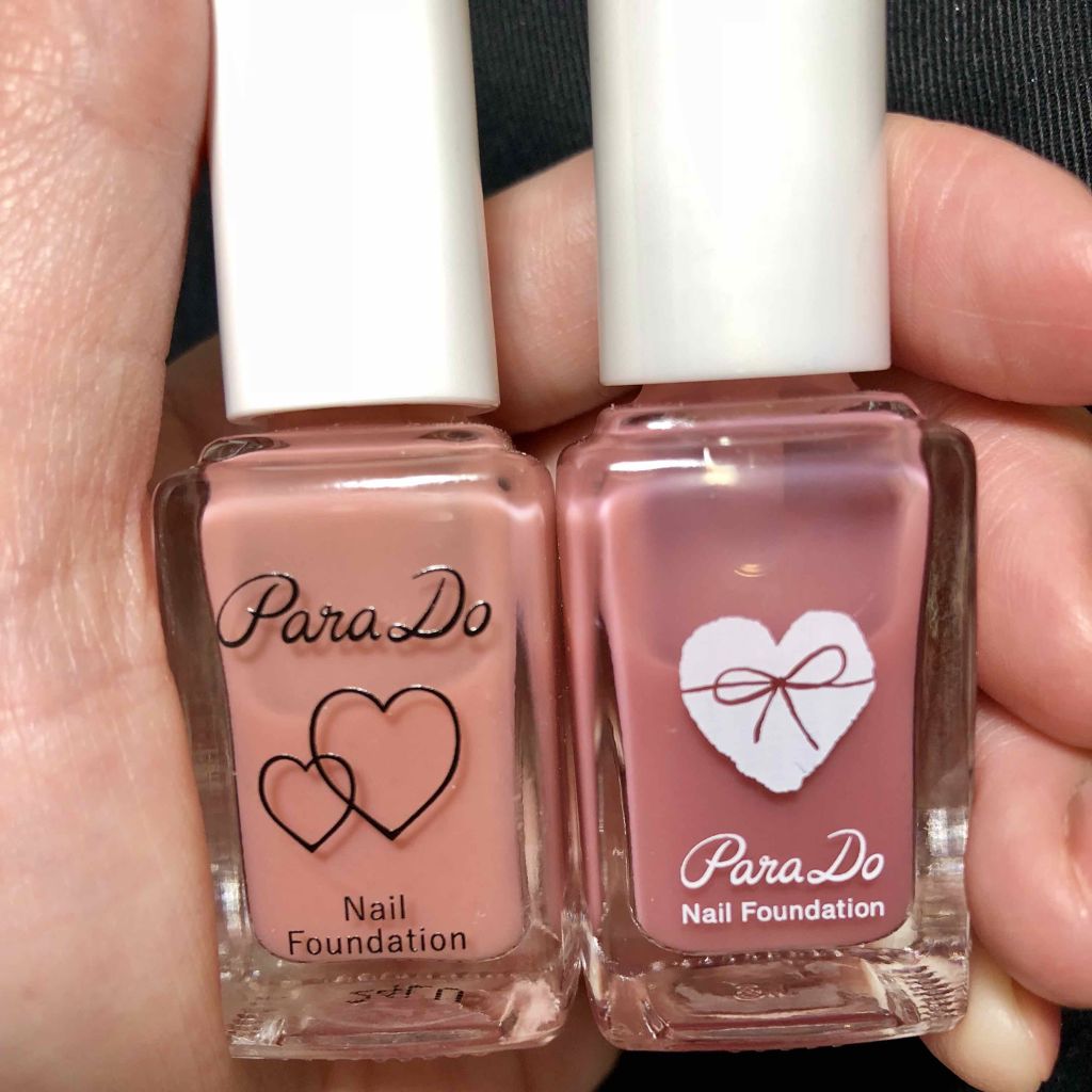 ネイルファンデーション/パラドゥ/マニキュアを使ったクチコミ(4枚目)