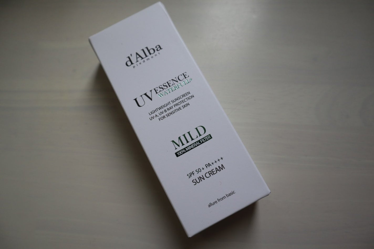 ウォータフルマイルドサンクリーム/ダルバ/日焼け止めクリームを使ったクチコミ(1枚目)