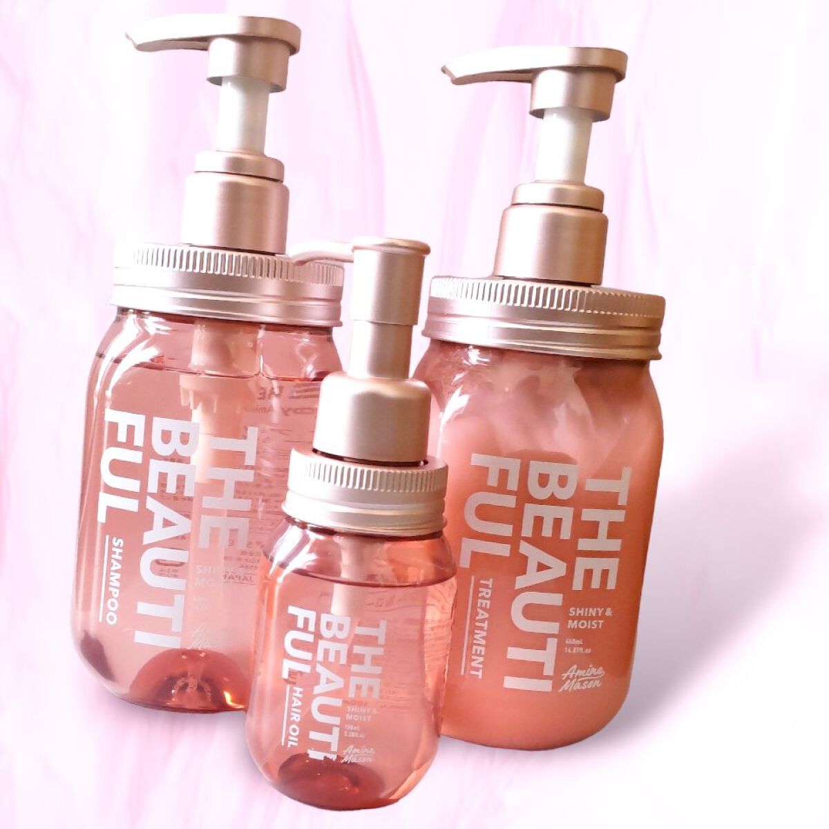 シャイニー＆モイスト シャンプー／ヘアトリートメント/アミノメイソン/市販シャンプーを使ったクチコミ（2枚目）