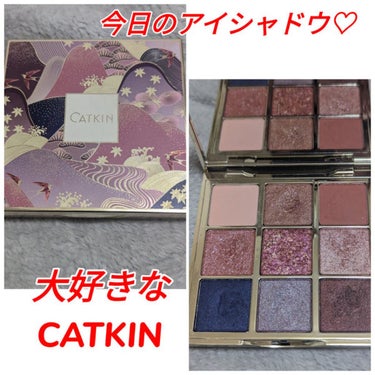 長相思シリーズ 9色アイシャドウパレット/CATKIN/アイシャドウパレットを使ったクチコミ（1枚目）