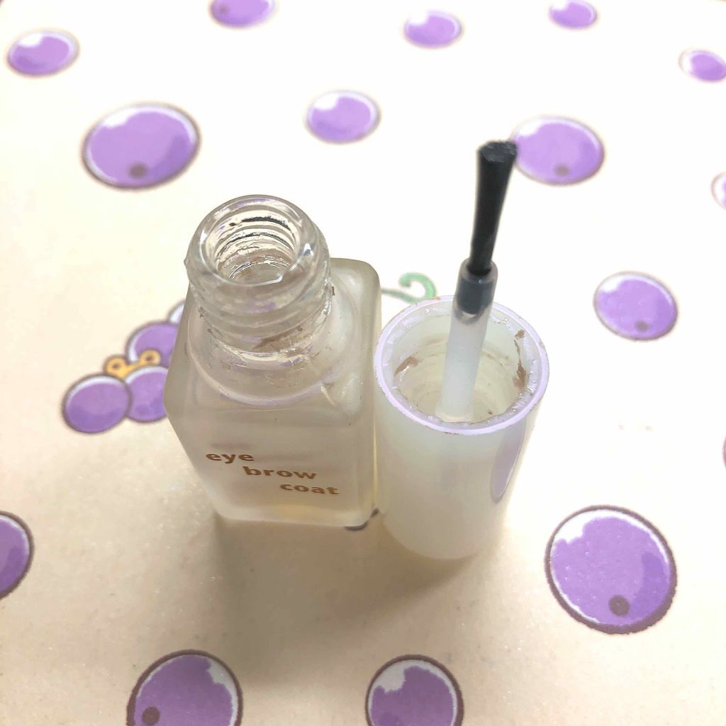 エバビレーナ アイブローコート/DAISO/アイブロウコートを使ったクチコミ（2枚目）