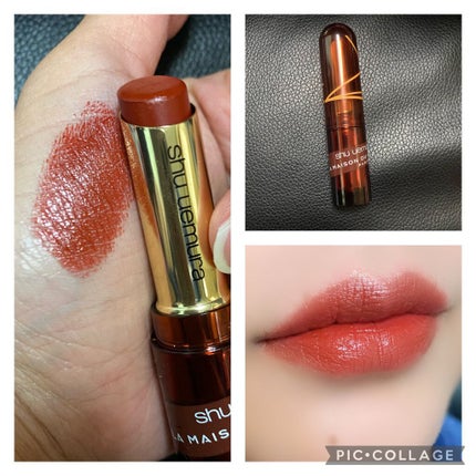 ルージュ アンリミテッド/shu uemura/口紅を使ったクチコミ(1枚目)