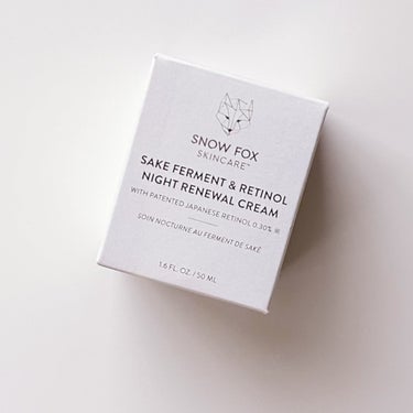 SAKE ナイトクリーム/SNOW FOX SKINCARE/フェイスクリームを使ったクチコミ（3枚目）