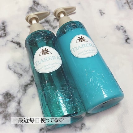 ヘッドスパフォームリッチシャンプー/ディープスパリペアトリートメント/TIARERA/市販シャンプーを使ったクチコミ(4枚目)