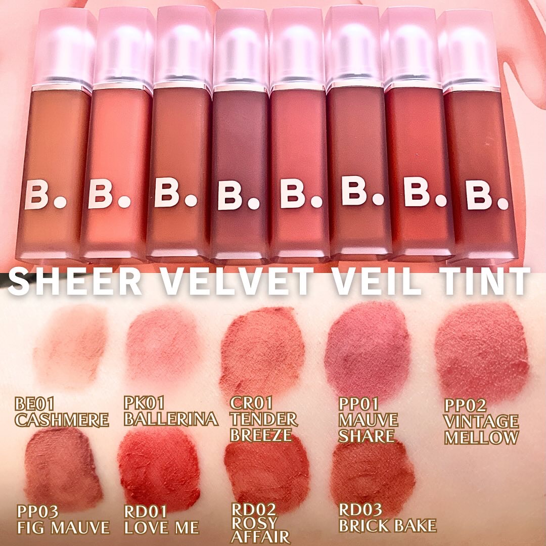 シアーベルベットベールティント /BANILA CO/リップティントを使ったクチコミ（3枚目）