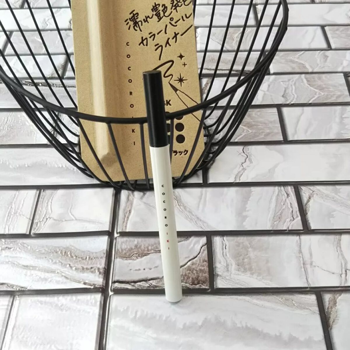 アイデザインライナー/COCOROIKI/リキッドアイライナーを使ったクチコミ（1枚目）