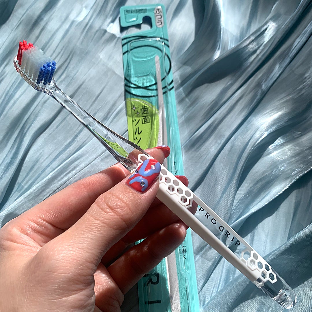 プログリップハブラシ typeⅠ/エビス/歯ブラシを使ったクチコミ(5枚目)