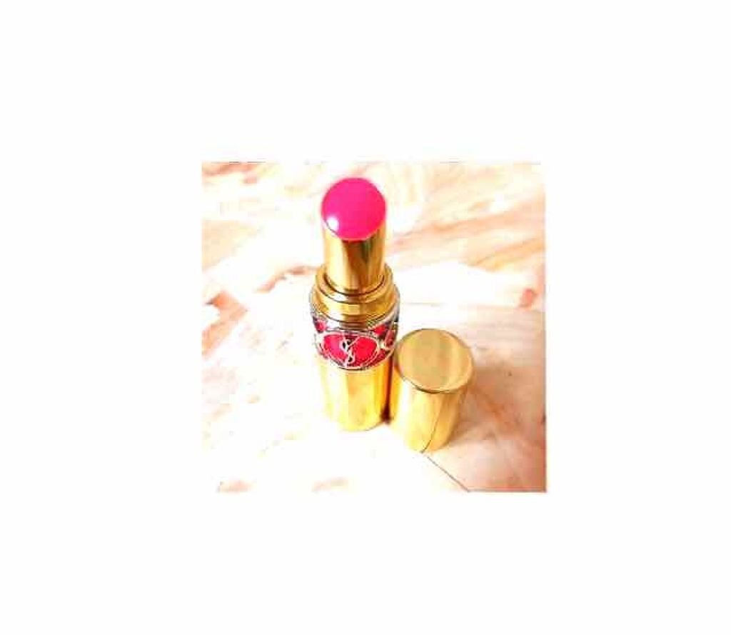 ルージュ ヴォリュプテ シャイン/YVES SAINT LAURENT BEAUTE/口紅を使ったクチコミ（1枚目）