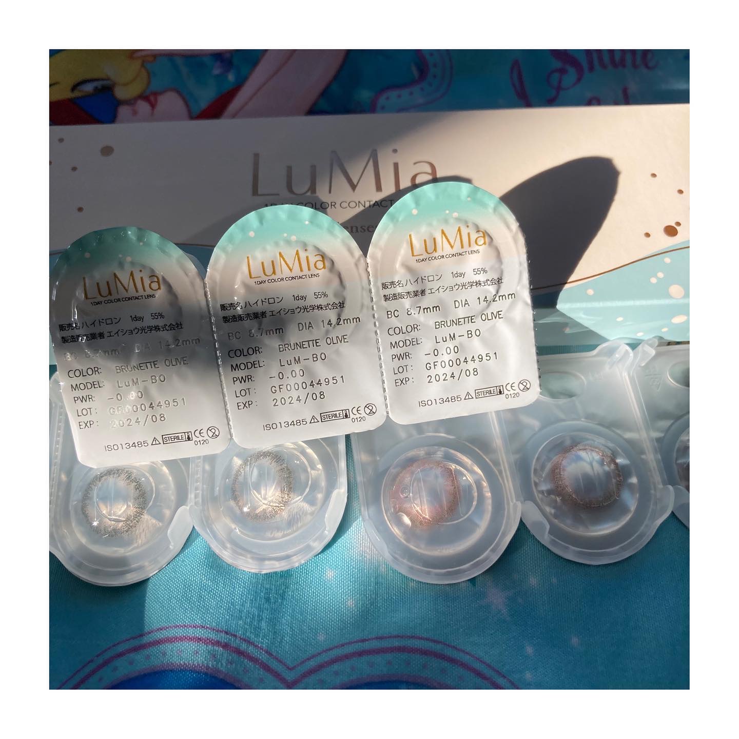 LuMia 1day/LuMia/ワンデー（１DAY）カラコンを使ったクチコミ（2枚目）