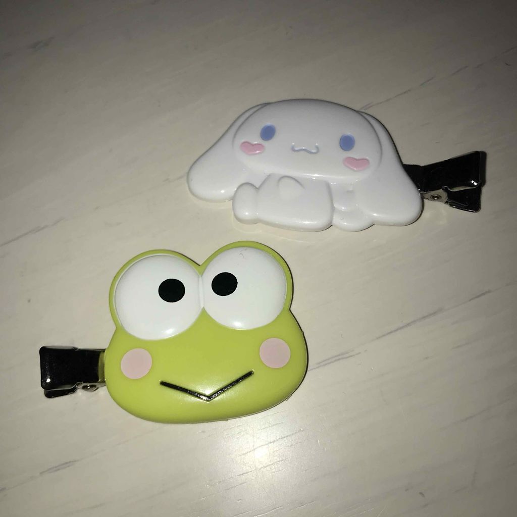 前髪クリップ/サンリオ/ヘアアクセサリーを使ったクチコミ(1枚目)