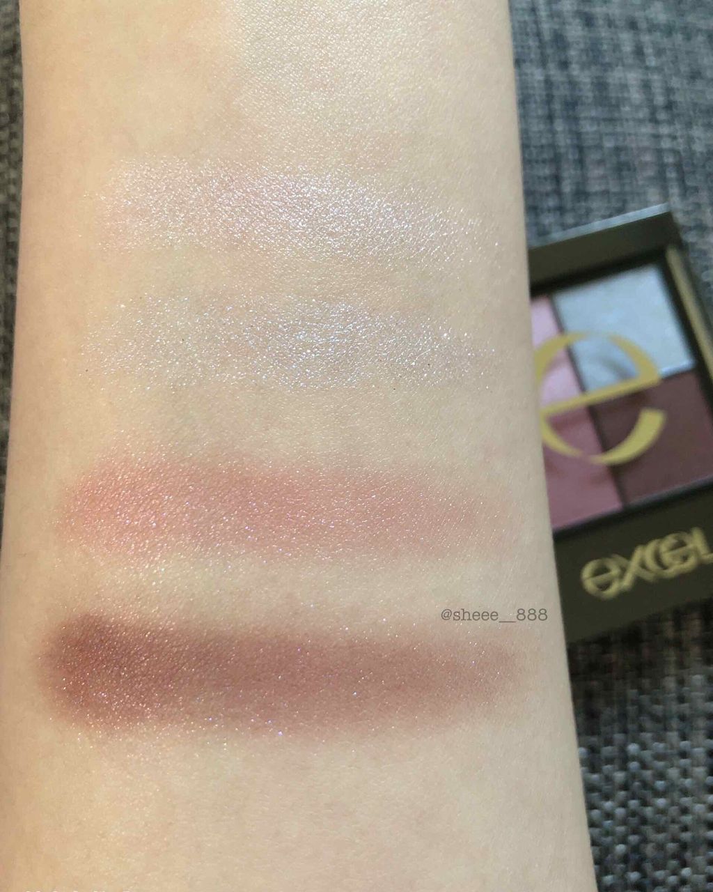 リアルクローズシャドウ CS06 チュールスカート/excel/アイシャドウパレットを使ったクチコミ（2枚目）