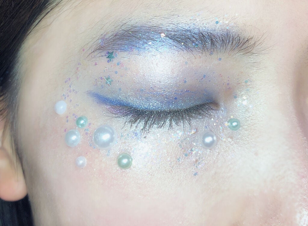 URGLAM GLITTER GEM/U R GLAM/ジェル・クリームチークを使ったクチコミ(3枚目)