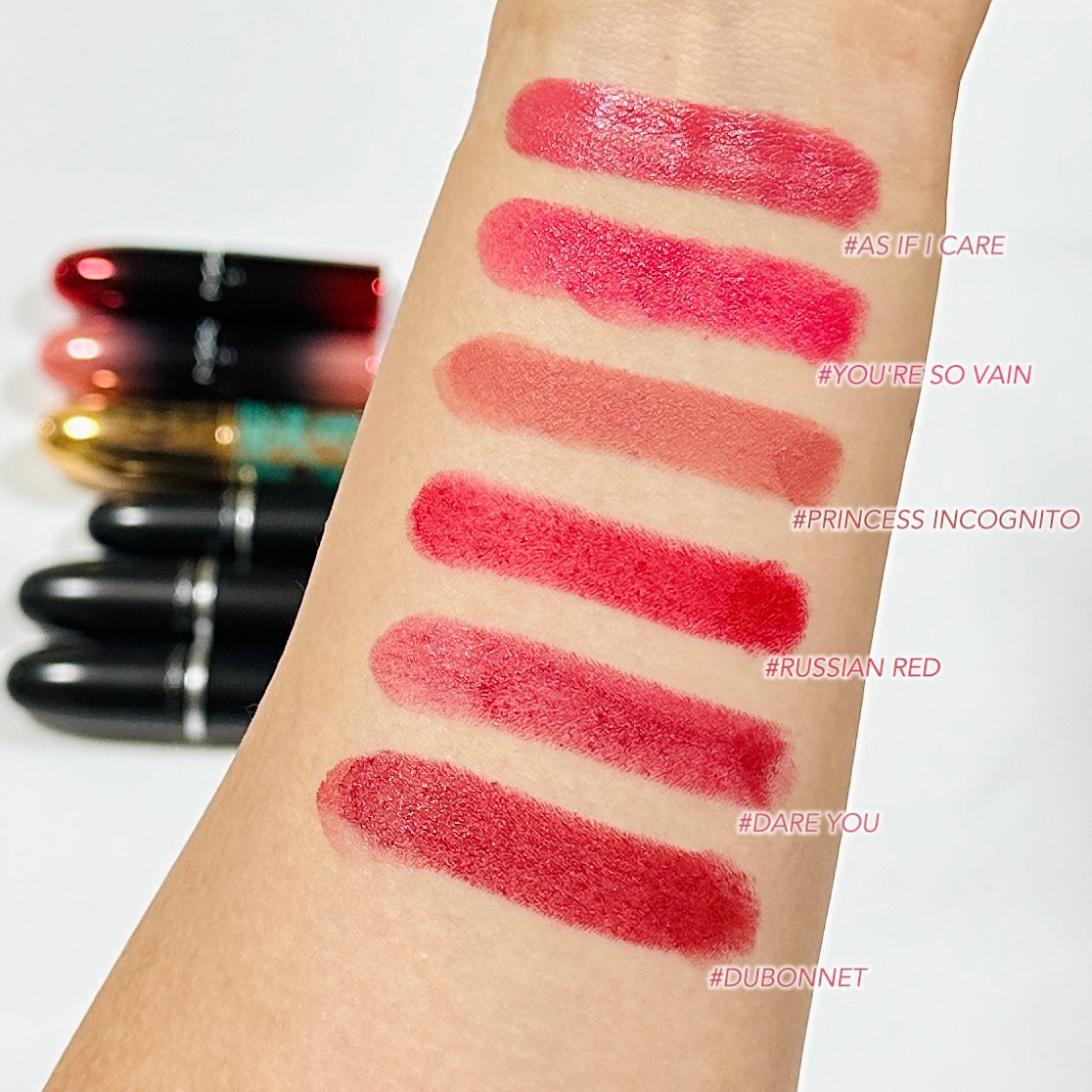 ラブ ミー リップスティック /M・A・C/口紅を使ったクチコミ（3枚目）