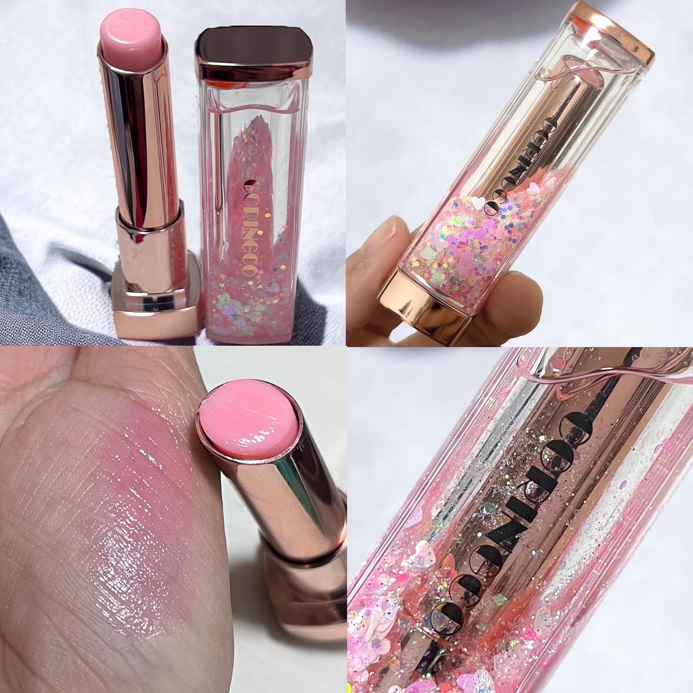 シャララスノーボールリップバーム/CORINGCO/口紅を使ったクチコミ(1枚目)