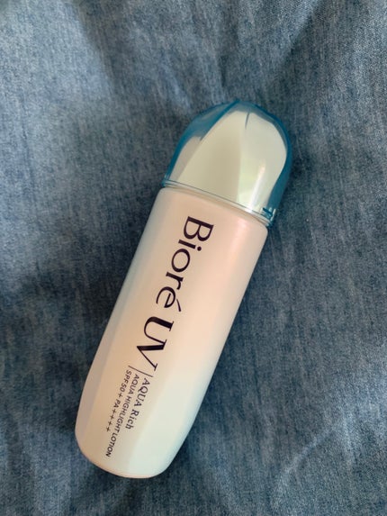 ビオレUV アクアリッチ アクアハイライトローション(水層ハイライトUV)/ビオレ/日焼け止めローションを使ったクチコミ(1枚目)