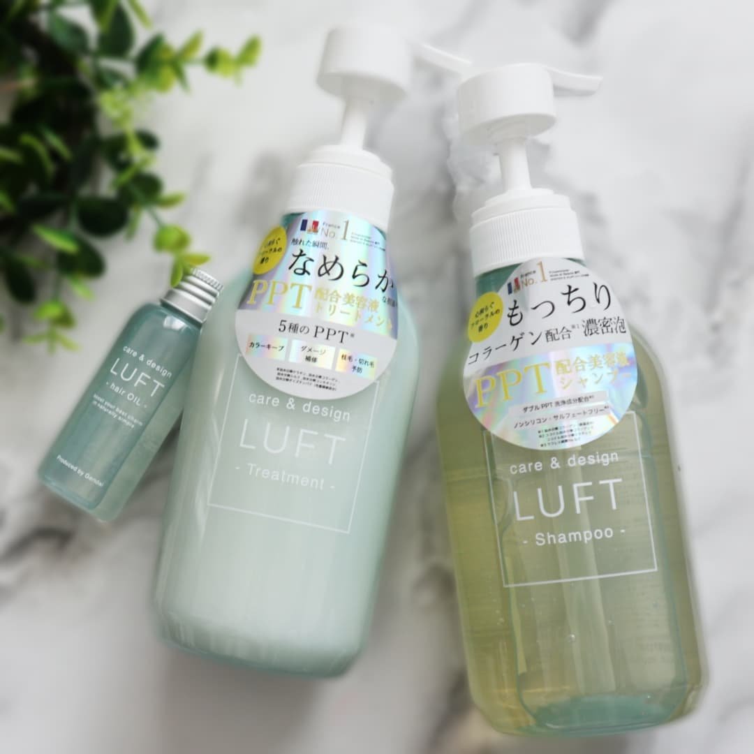 ケア＆デザインオイル/LUFT/ヘアオイルを使ったクチコミ（2枚目）