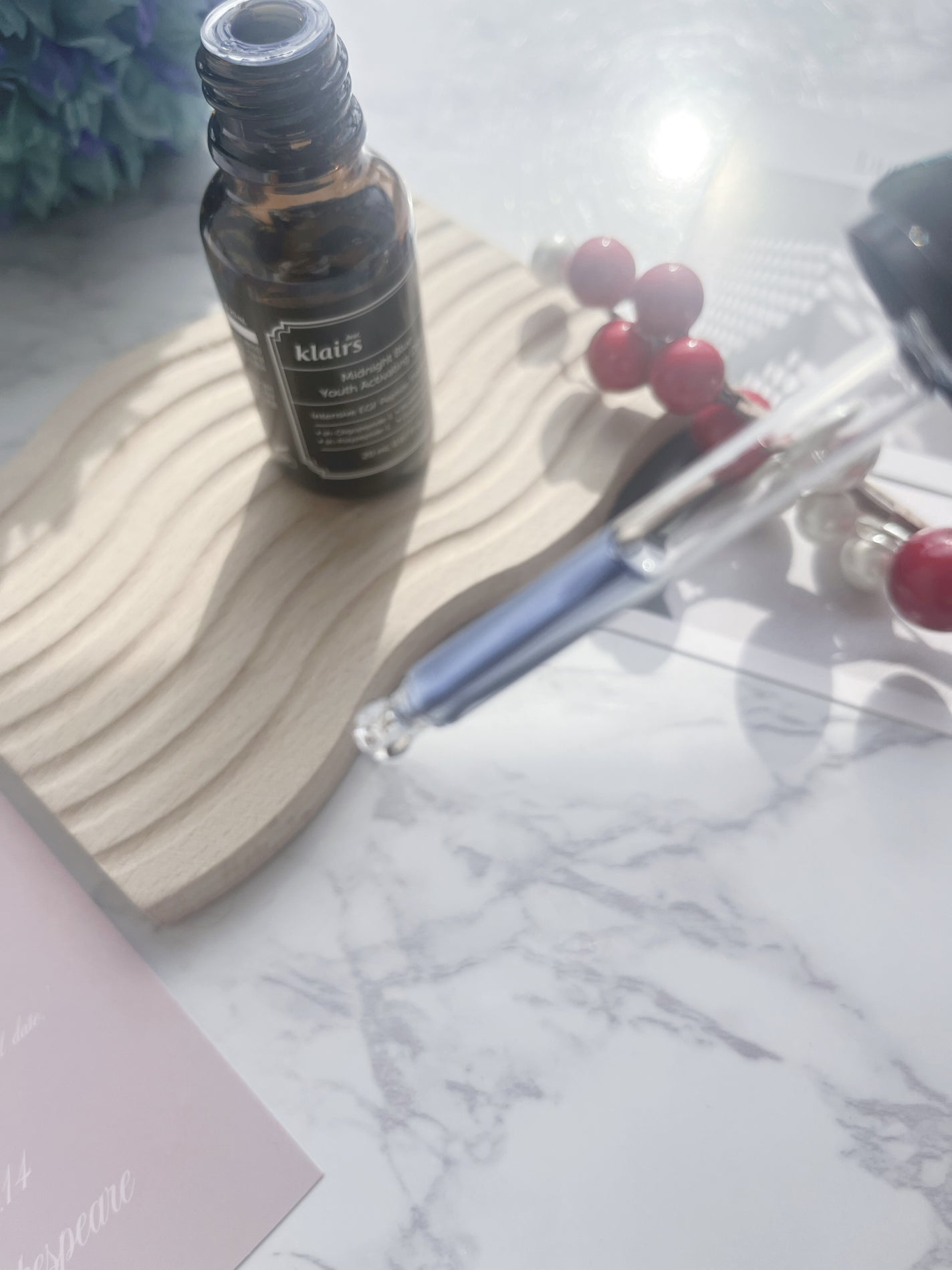 ミッドナイトブルーユースアクティベーティングドロップ(20ml)/Klairs/美容液を使ったクチコミ(2枚目)